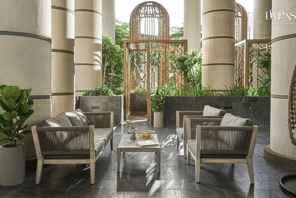 Apartamento The Rixx Terrific Apartment@d1/pool/gym/sauna/kids *
